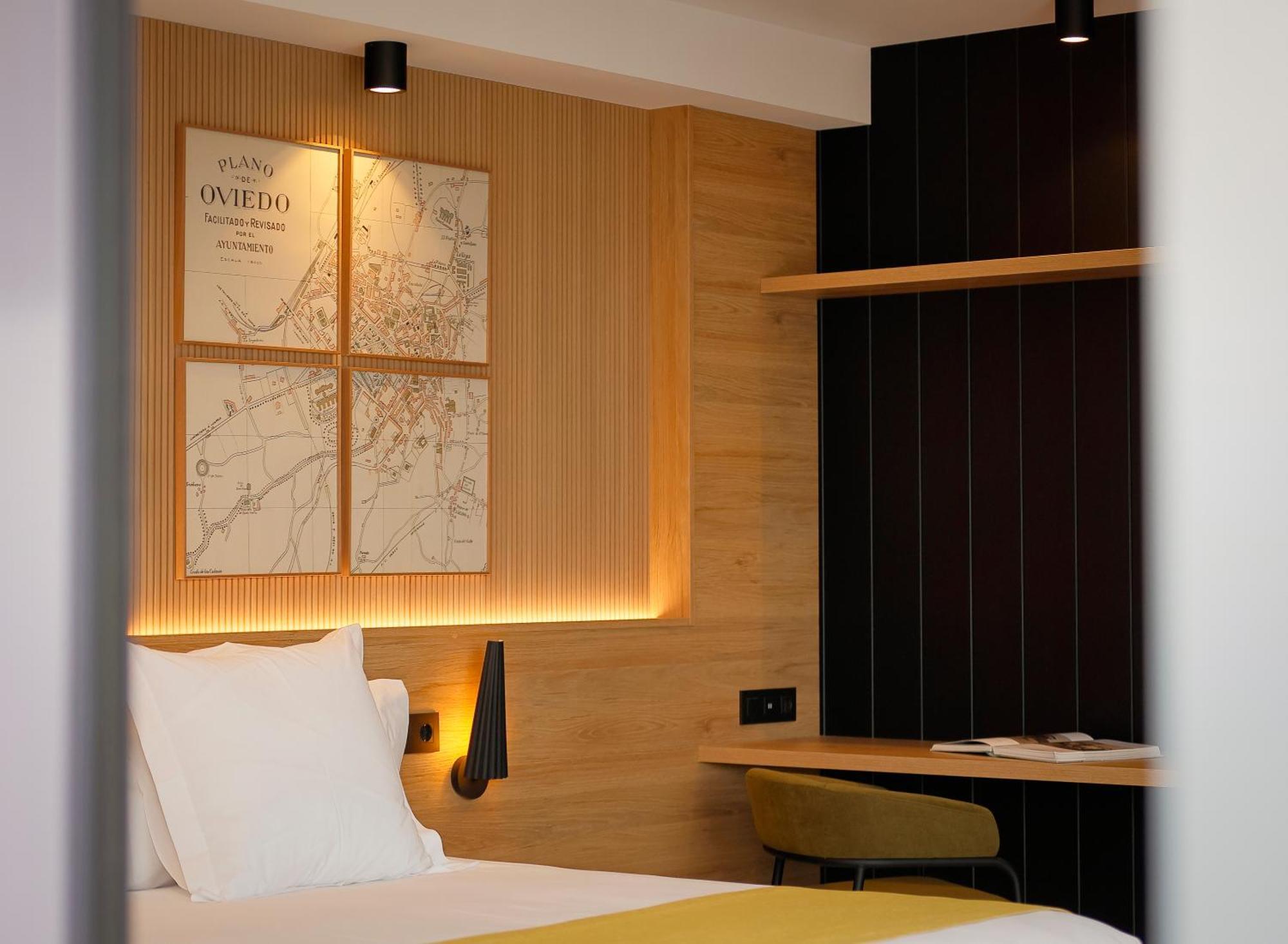 Nuvo Hotel Boutique Oviedo Bagian luar foto